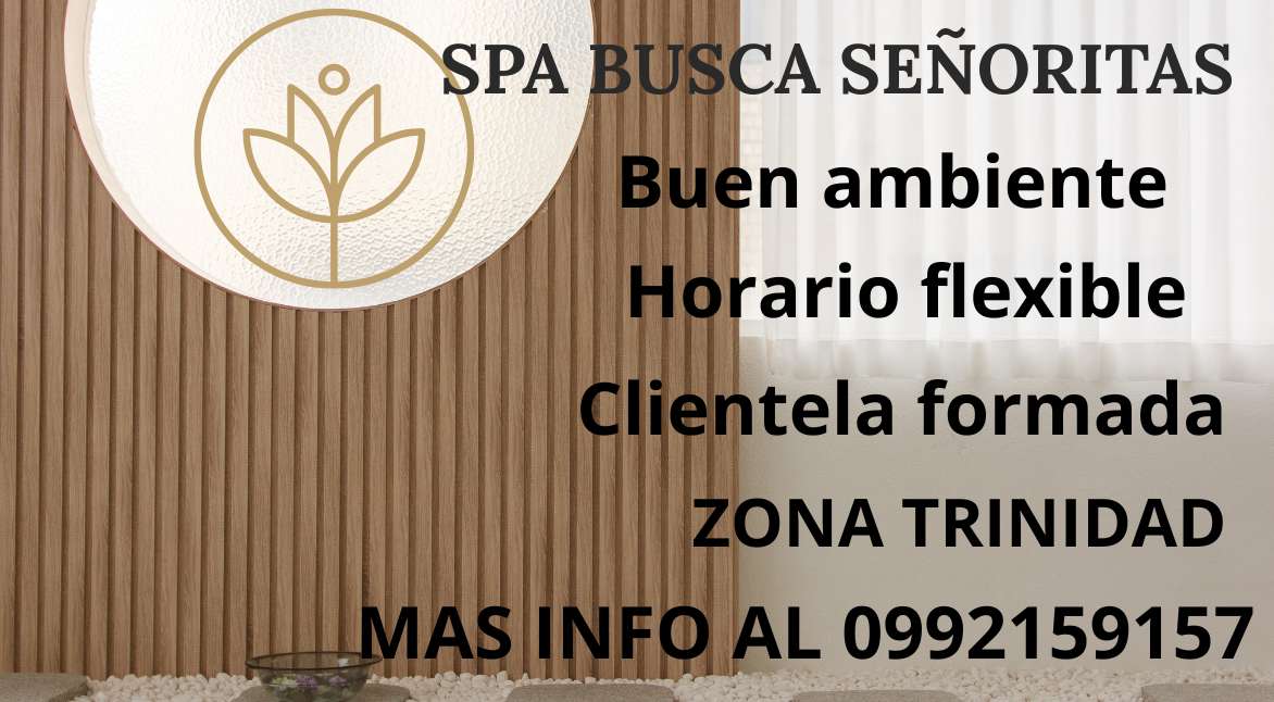 Oportunidad laboral para escort