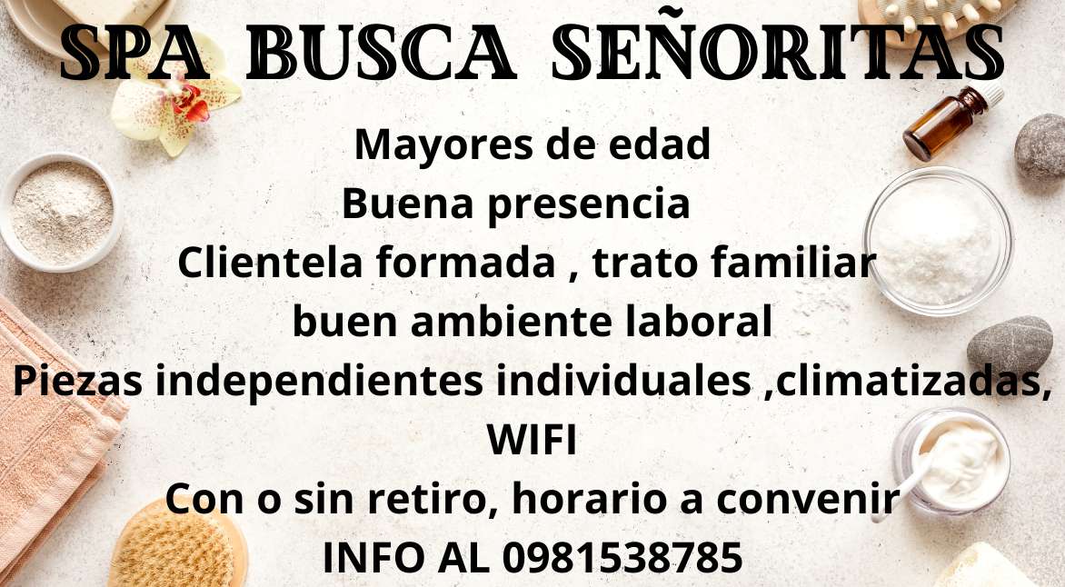 Oportunidad laboral para escort
