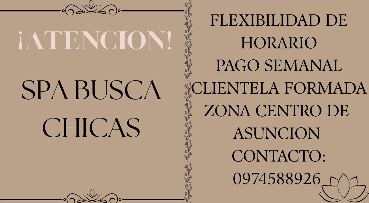 Oportunidad laboral para escort