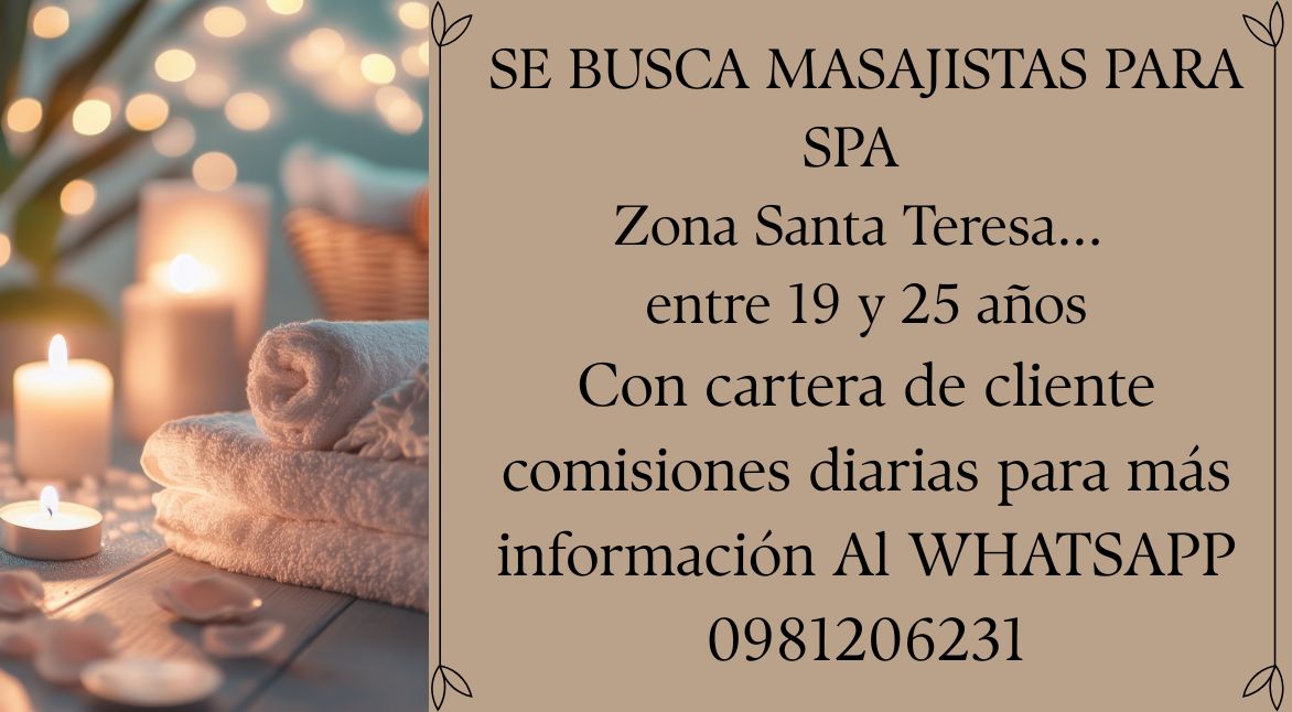 Oportunidad laboral para escort