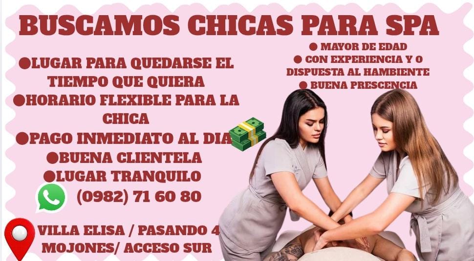 Oportunidad laboral para escort