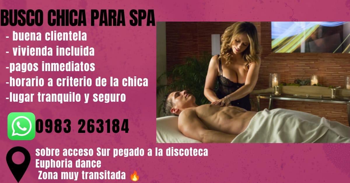 Oportunidad laboral para escort