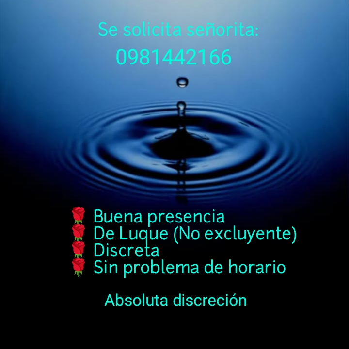 Oportunidad laboral para escort